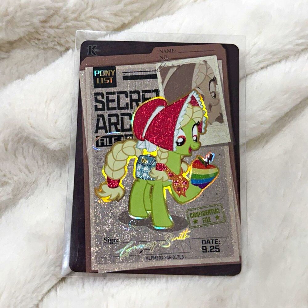 KAYOU My Little Pony Granny Smith (SSR) Card 2026 MLPME03-SSR-017L3